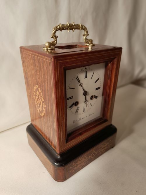 French Officers Campaign Clock