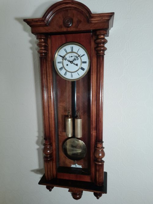 Double-weight Vienna Wall Clock