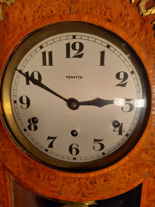 fig 1. Art-Deco, Westminster-Chime, Wall Clock