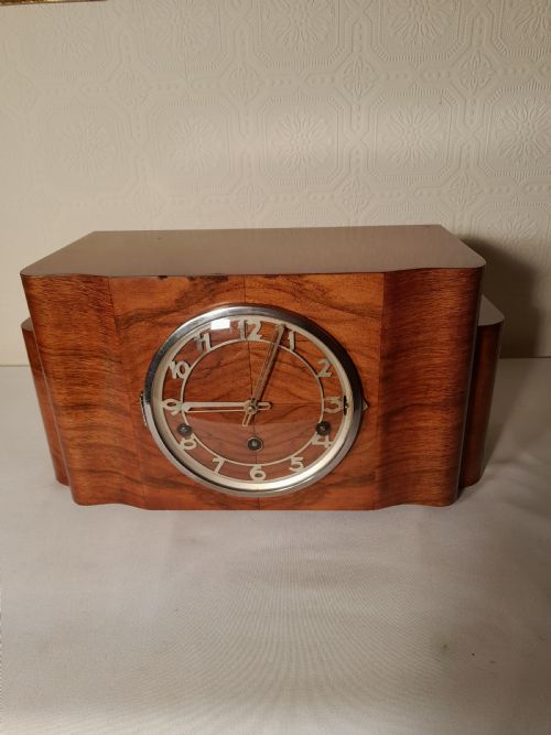 Art-deco, Westminster Chime, Mantel Clock