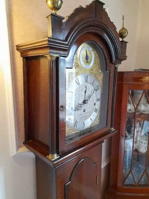 fig 2. Musical Longcase Clock. 300yrs. old.