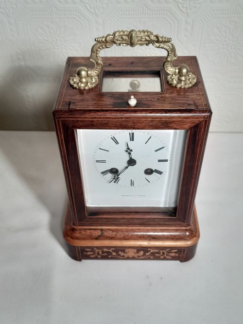 Rosewood, Striking Mantel Clock