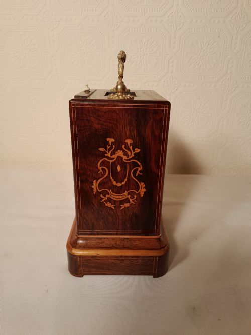 fig 2. Rosewood, Striking Mantel Clock