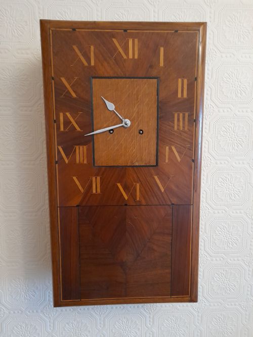 Art-deco Striking Wall Clock