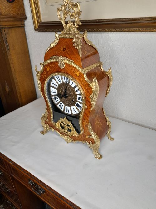 LOUIS XIV STYLE BOULE BRACKET CLOCK - ADDITIONAL PHOTO 4