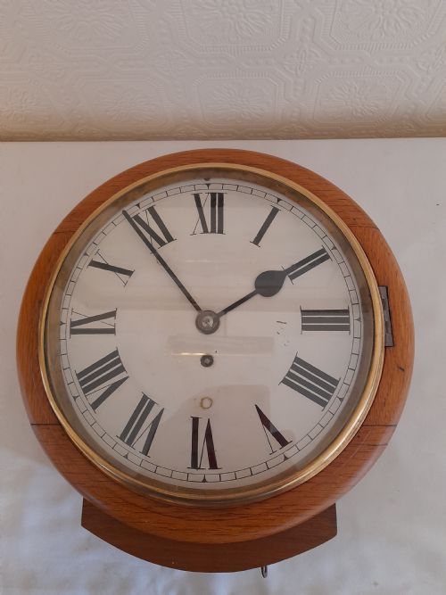 10" Dial, Fusee Wall Clock