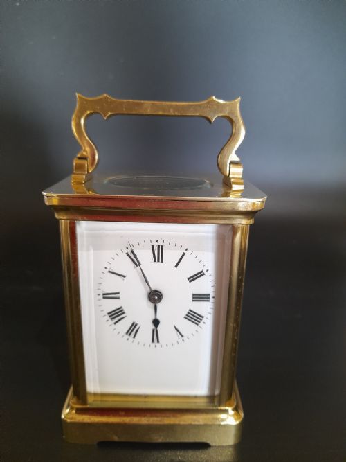 Carriage Clock with Case.