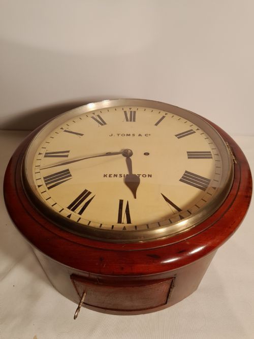 Bell Striking, Twin Fusee, London Wall Clock