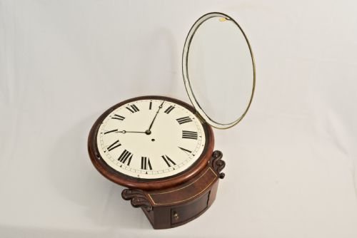 OUTSTANDING FUSEE WALL CLOCK - ADDITIONAL PHOTO 6
