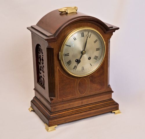 QUALITY EDWARDIAN MANTEL CLOCK