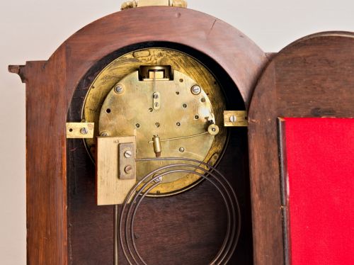 QUALITY EDWARDIAN MANTEL CLOCK - ADDITIONAL PHOTO 7