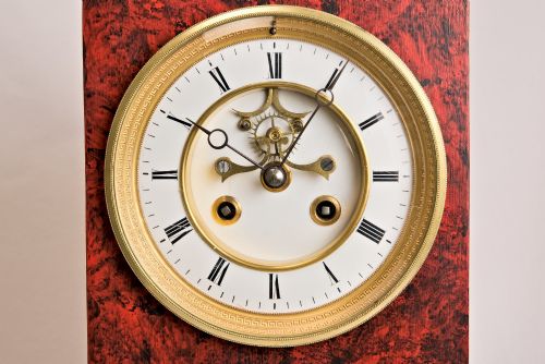 FAUX TORTOISESHELL MANTEL BRACKET CLOCK WALL BRACKET - ADDITIONAL PHOTO 9