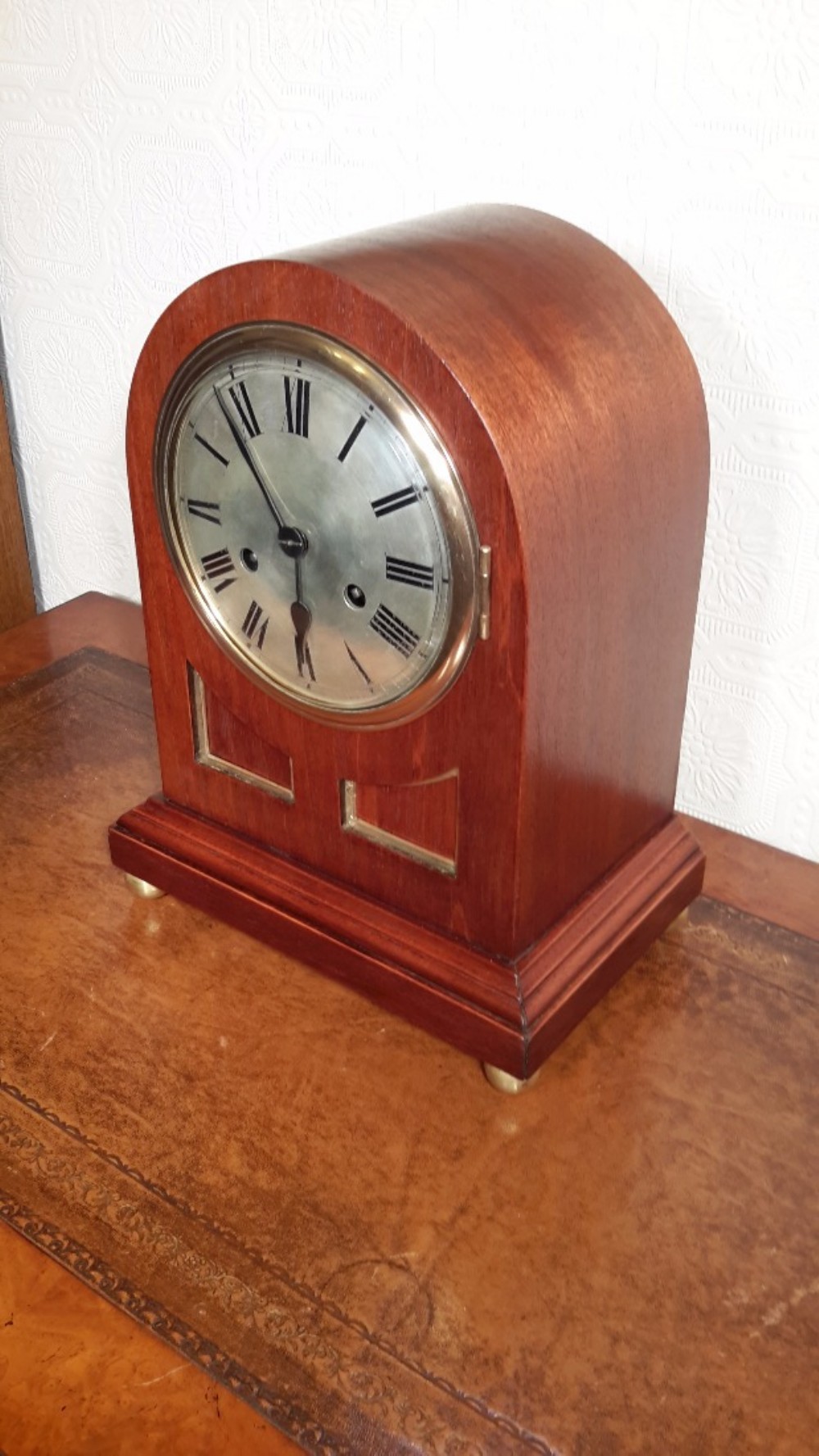 A Quality Mahogany Bracket Clock.