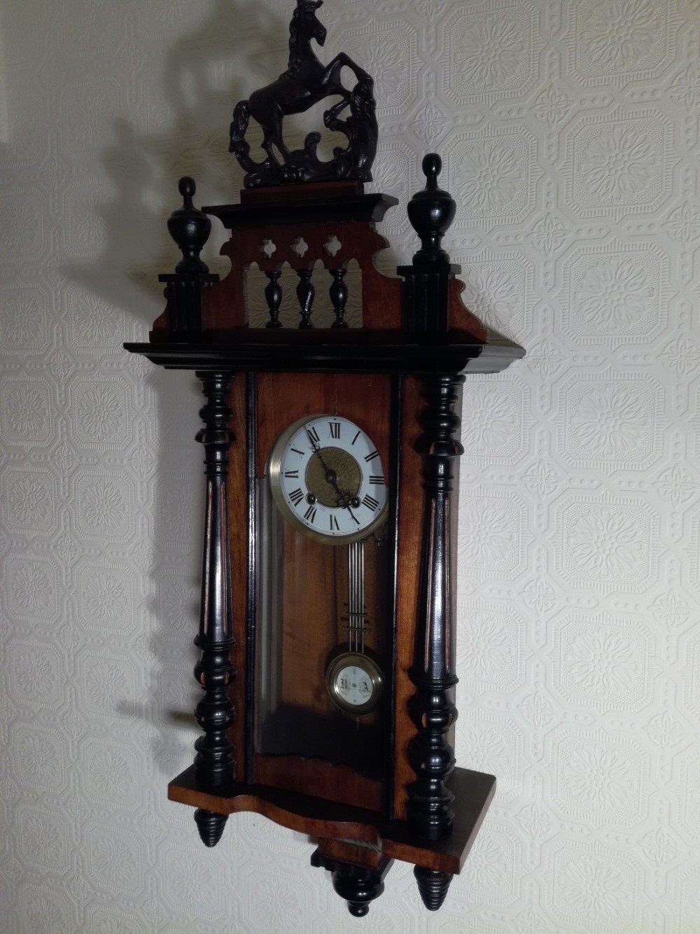 Vienna Wall Clock of Small Proportions
