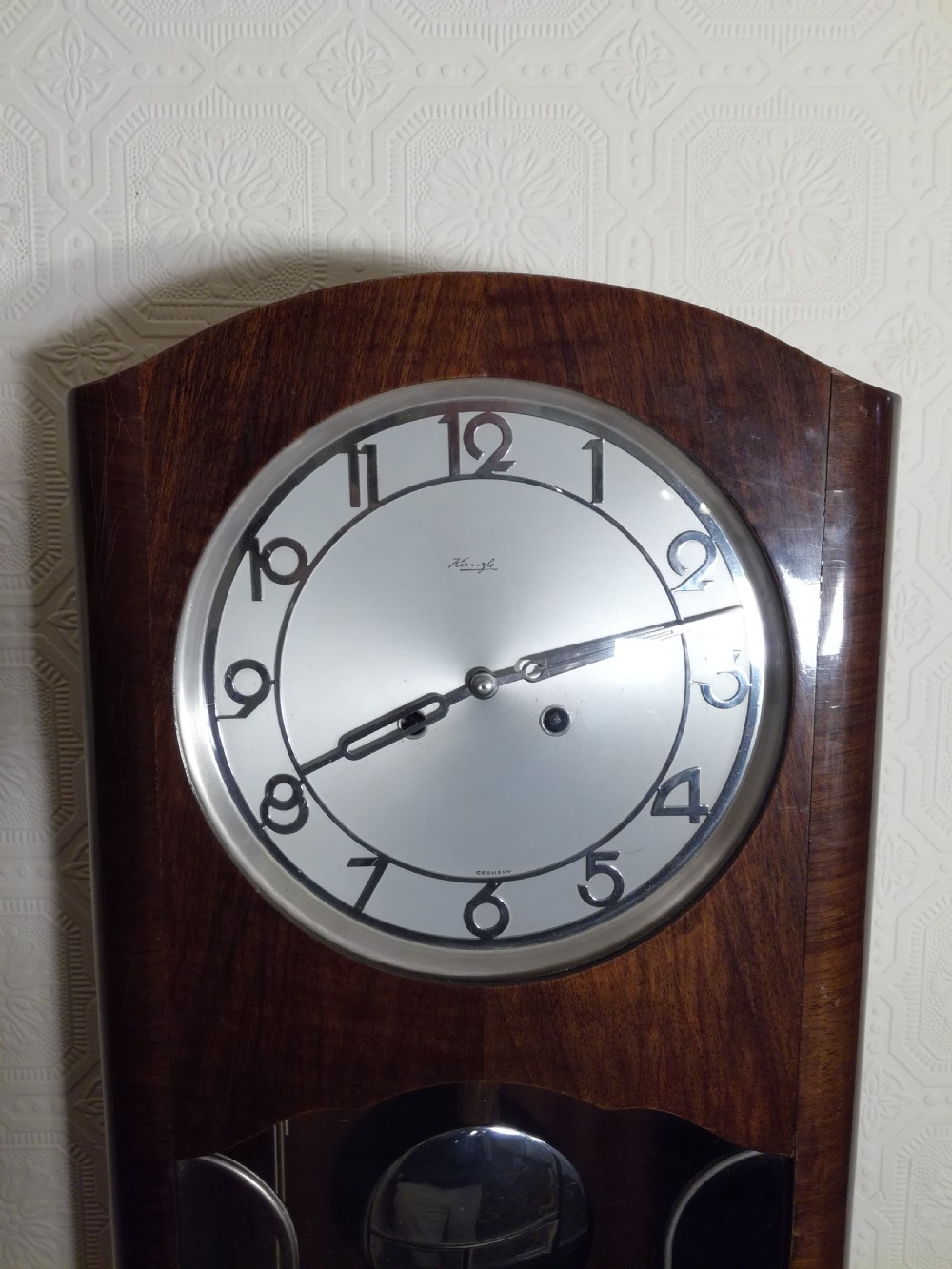 Art-Deco Wall Clock View III