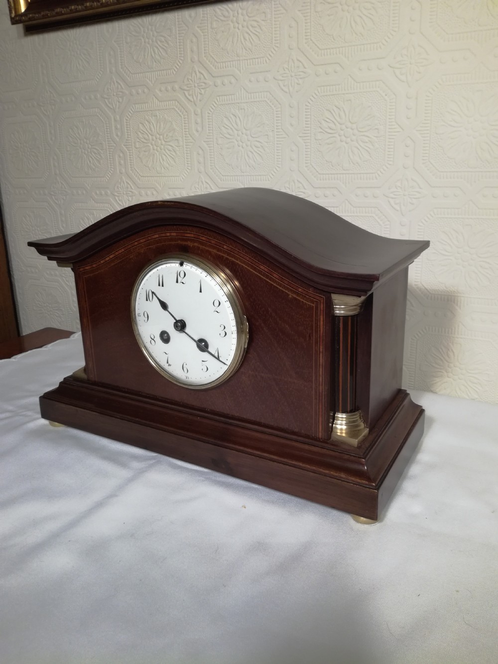 Edwardian Striking Mantel, Table Clock View III