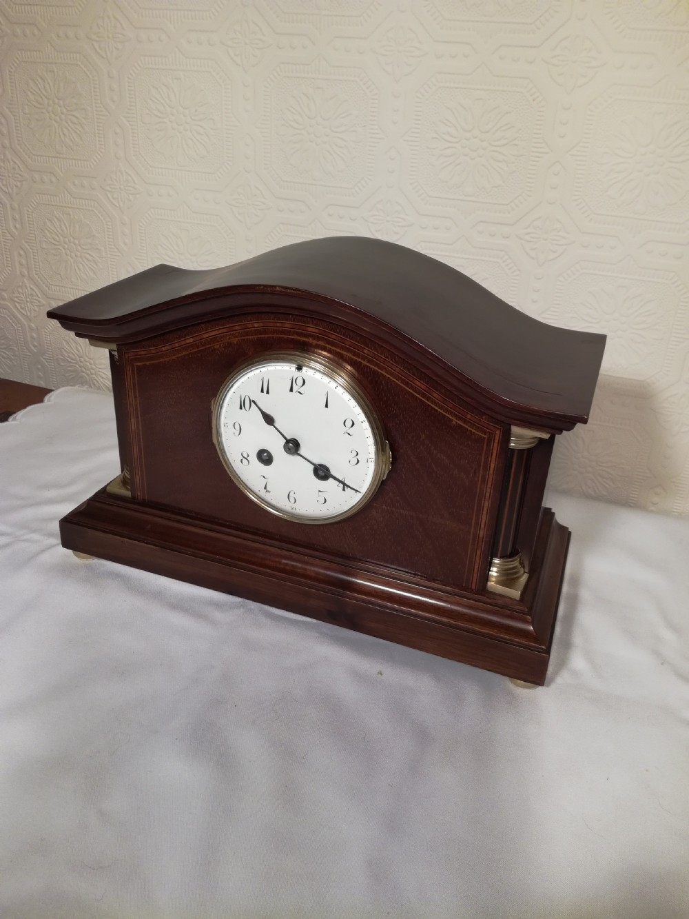Edwardian Striking Mantel, Table Clock View IV