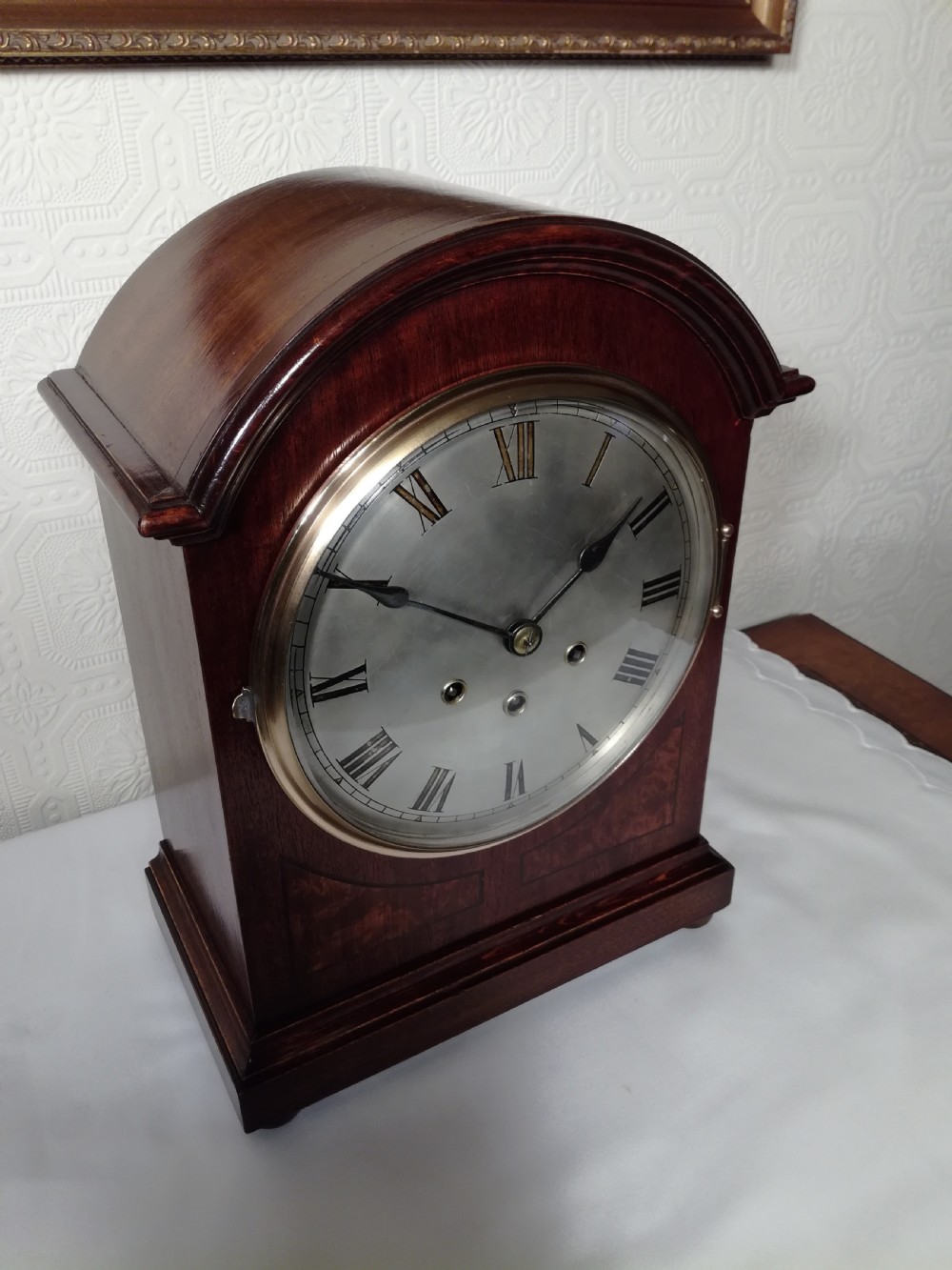 Gustav Becker Westminster-Chime Bracket/MantelClock. View II