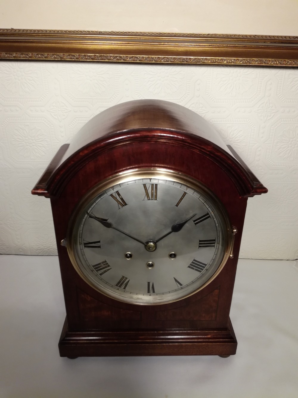 Gustav Becker Westminster-Chime Bracket/MantelClock. View III