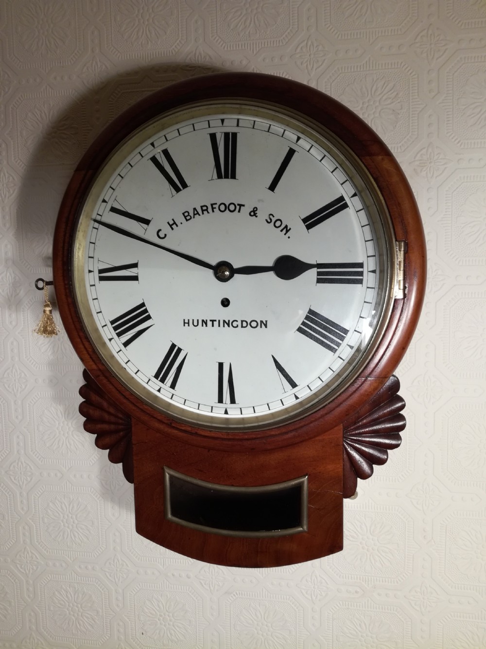 High Quality Dropdial Fusee Wall Clock View II