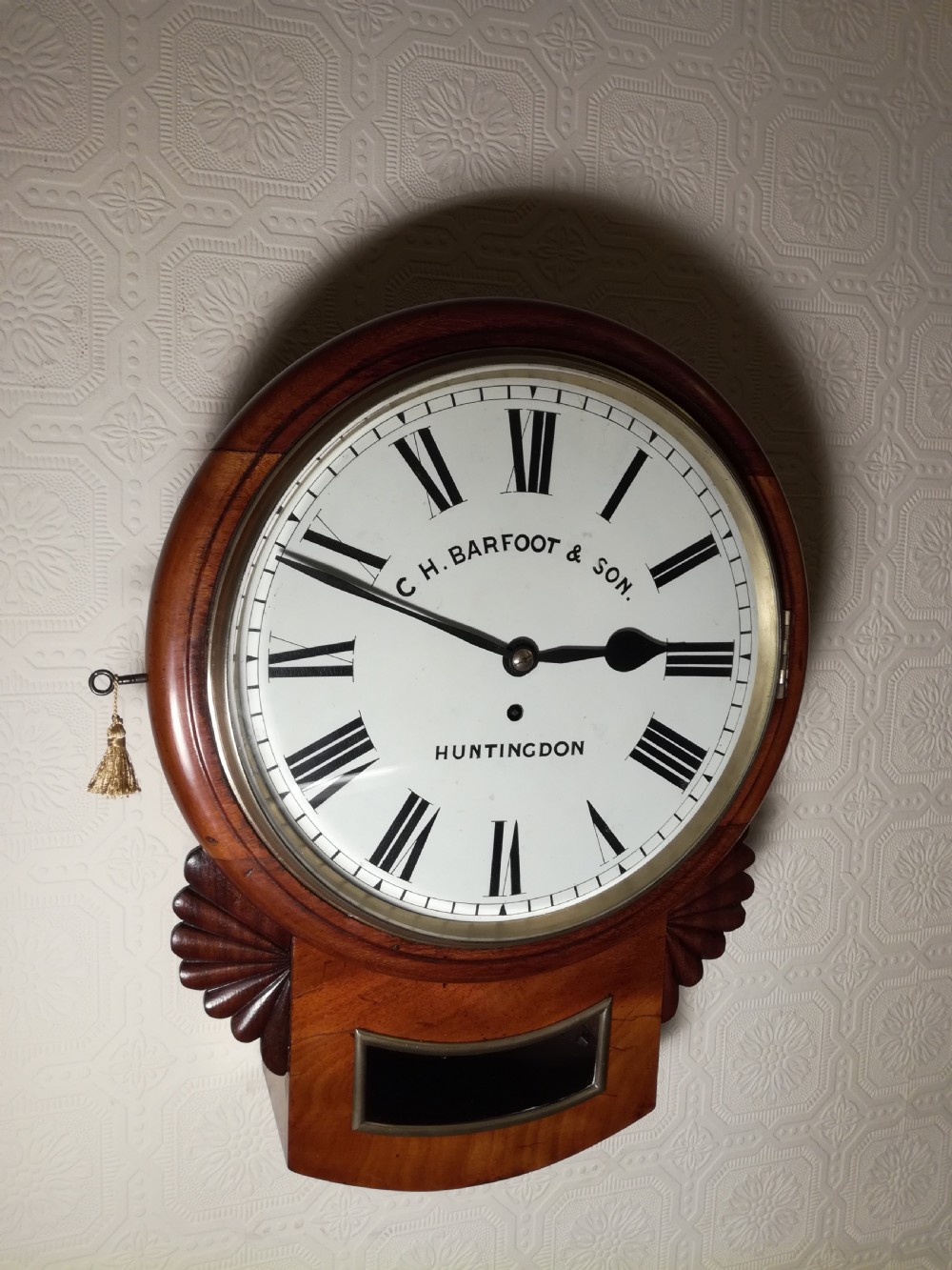 High Quality Dropdial Fusee Wall Clock View III