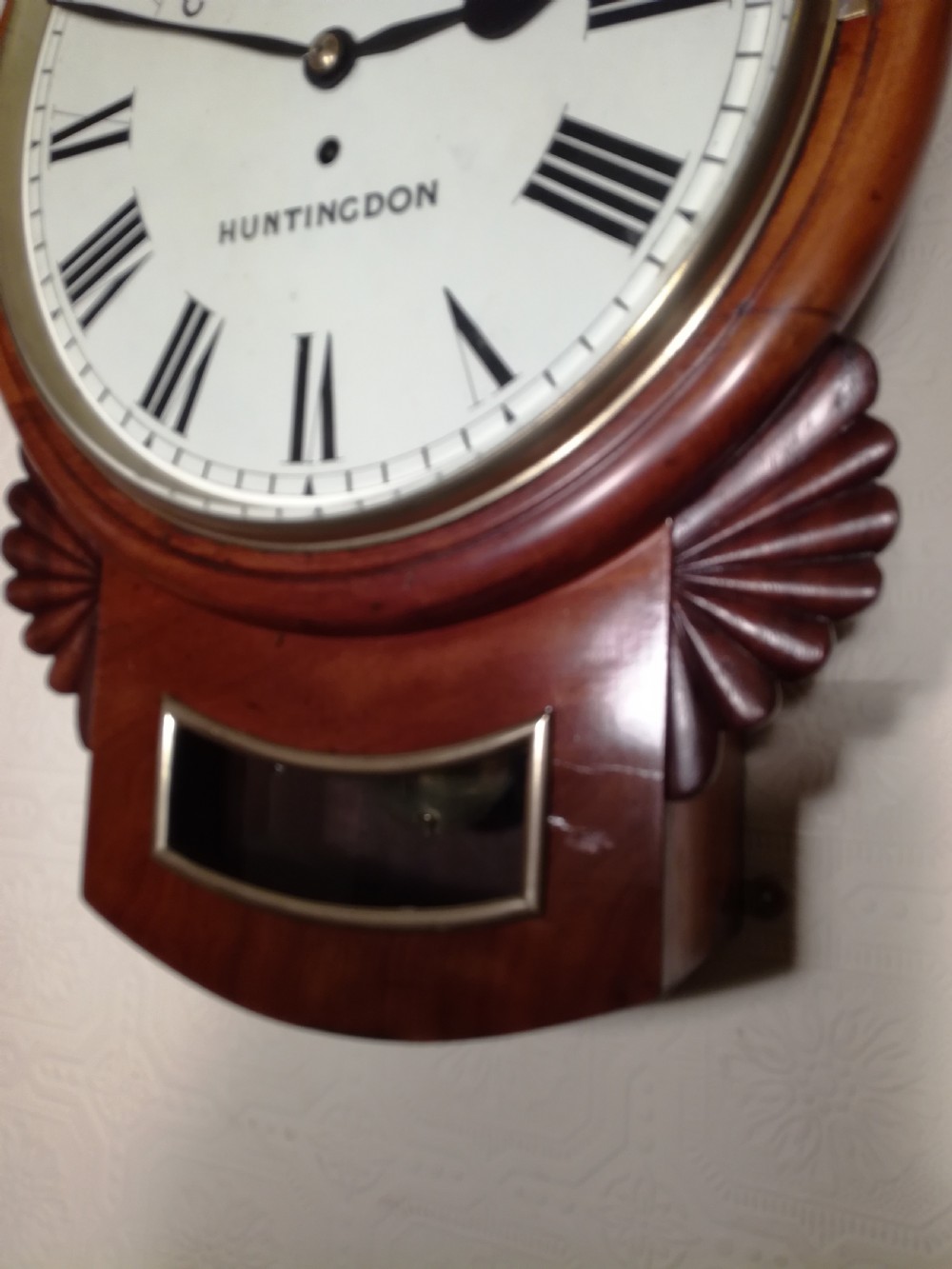 High Quality Dropdial Fusee Wall Clock View IV