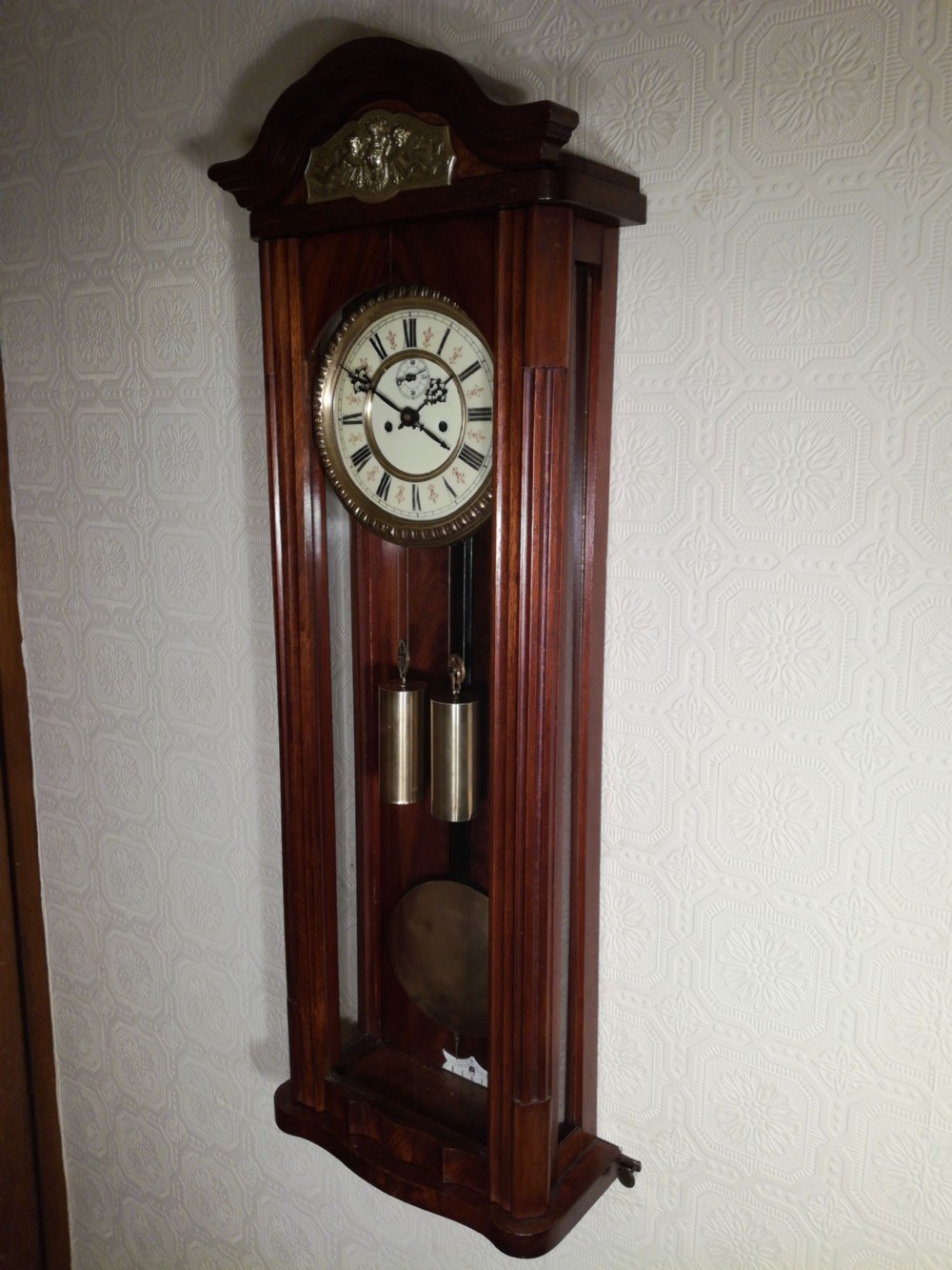 Double-Weight Vienna Wall Clock View VI