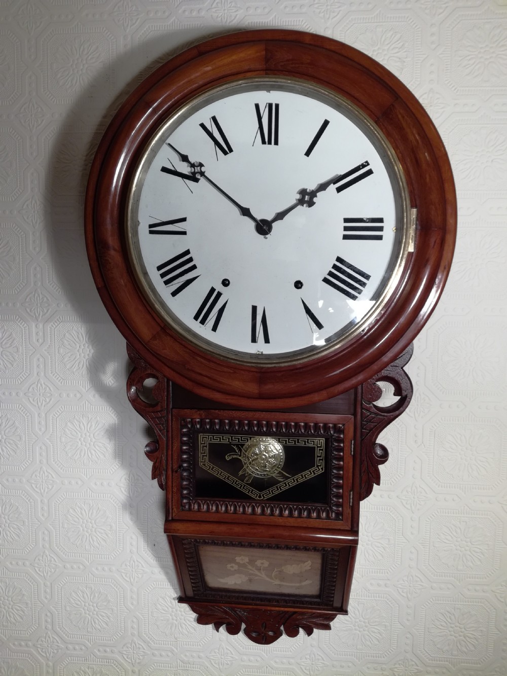 American Drop Dial Wall Clock