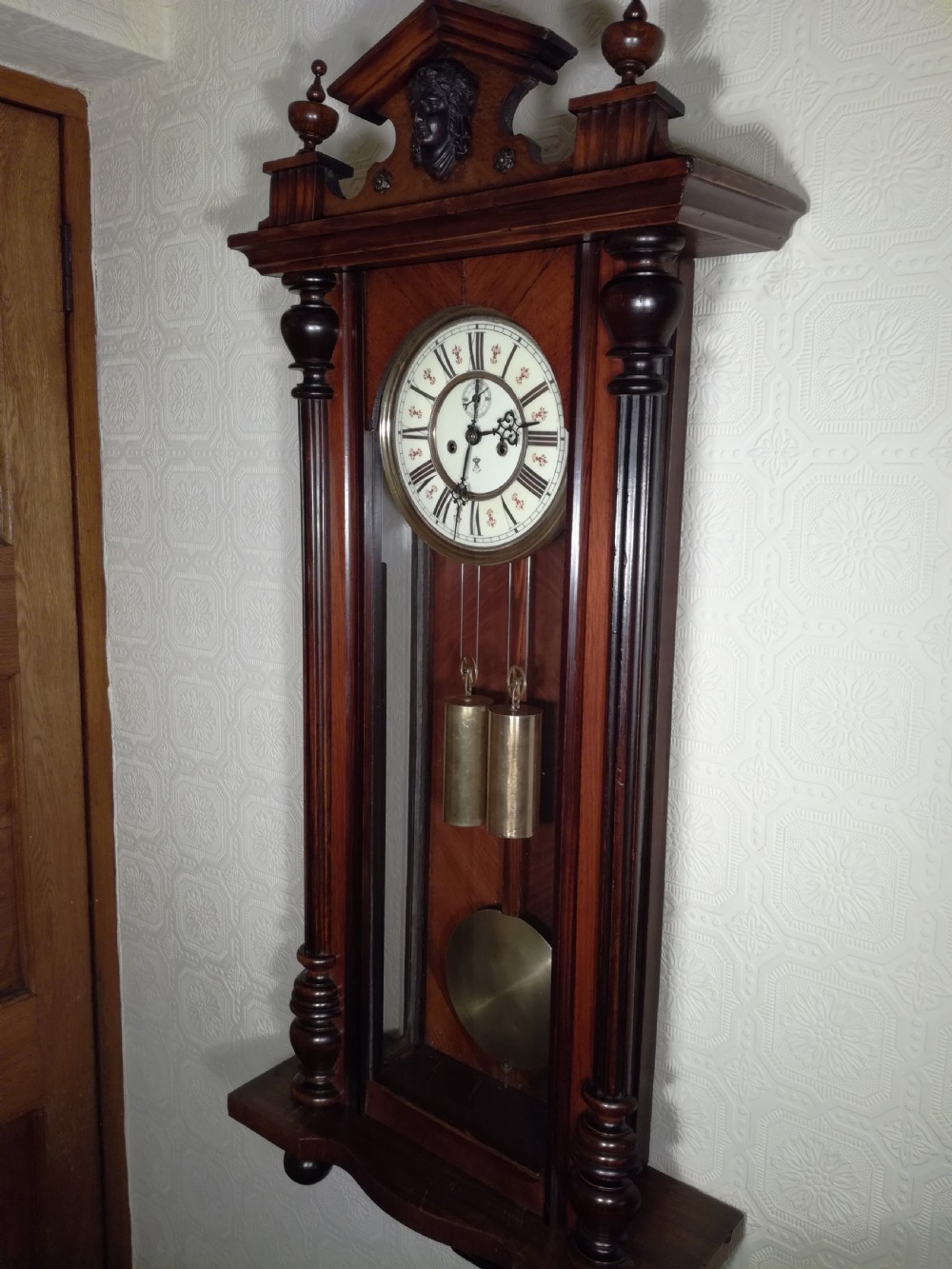 Gustav Becker Vienna Wall Clock View II