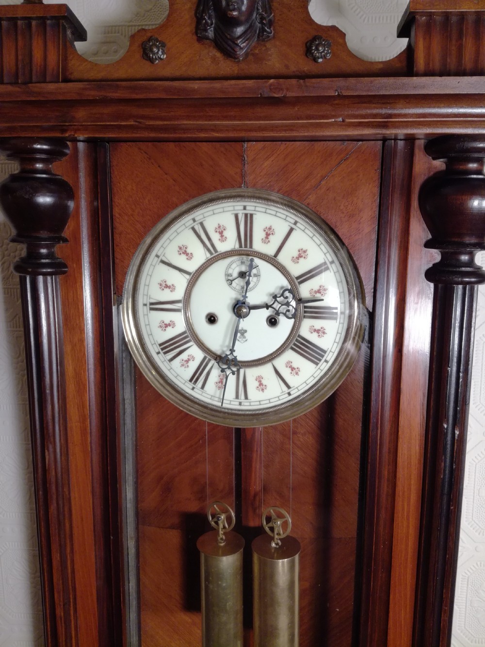 Gustav Becker Vienna Wall Clock View V