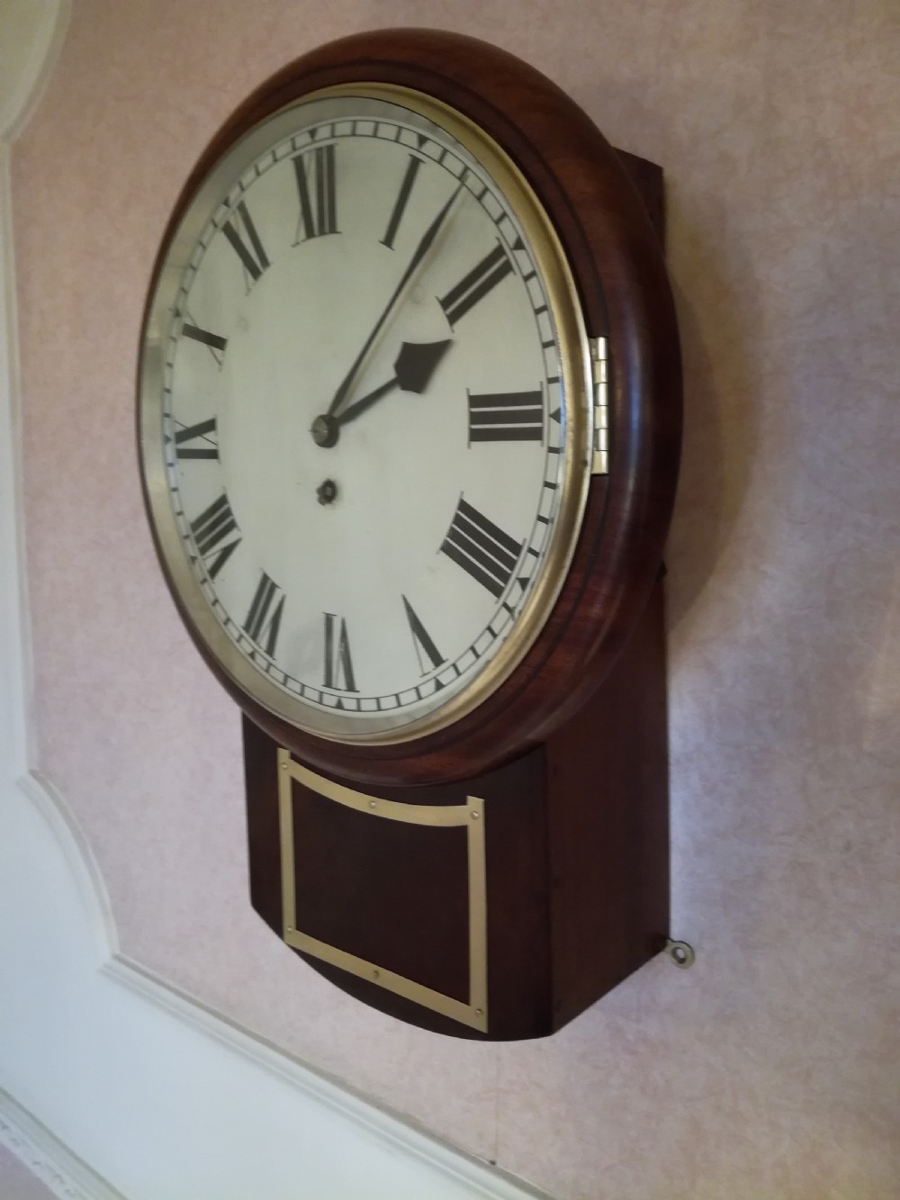 High Quality Fusee Drop-Dial Wall Clock View IV