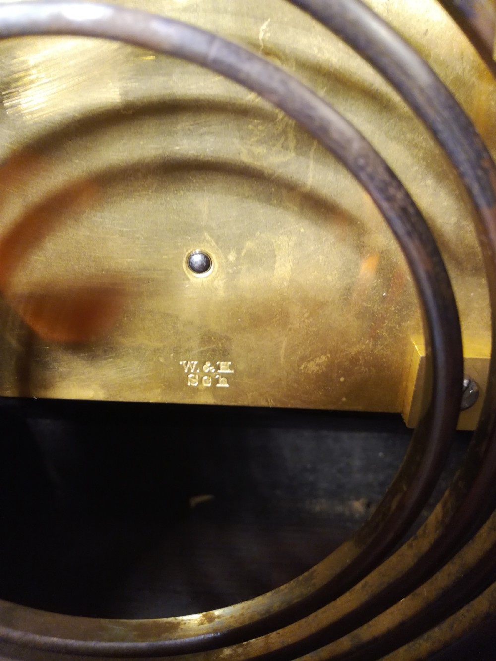 Outstanding Ebonised 8 Bells Bracket, Mantel Clock. View VII