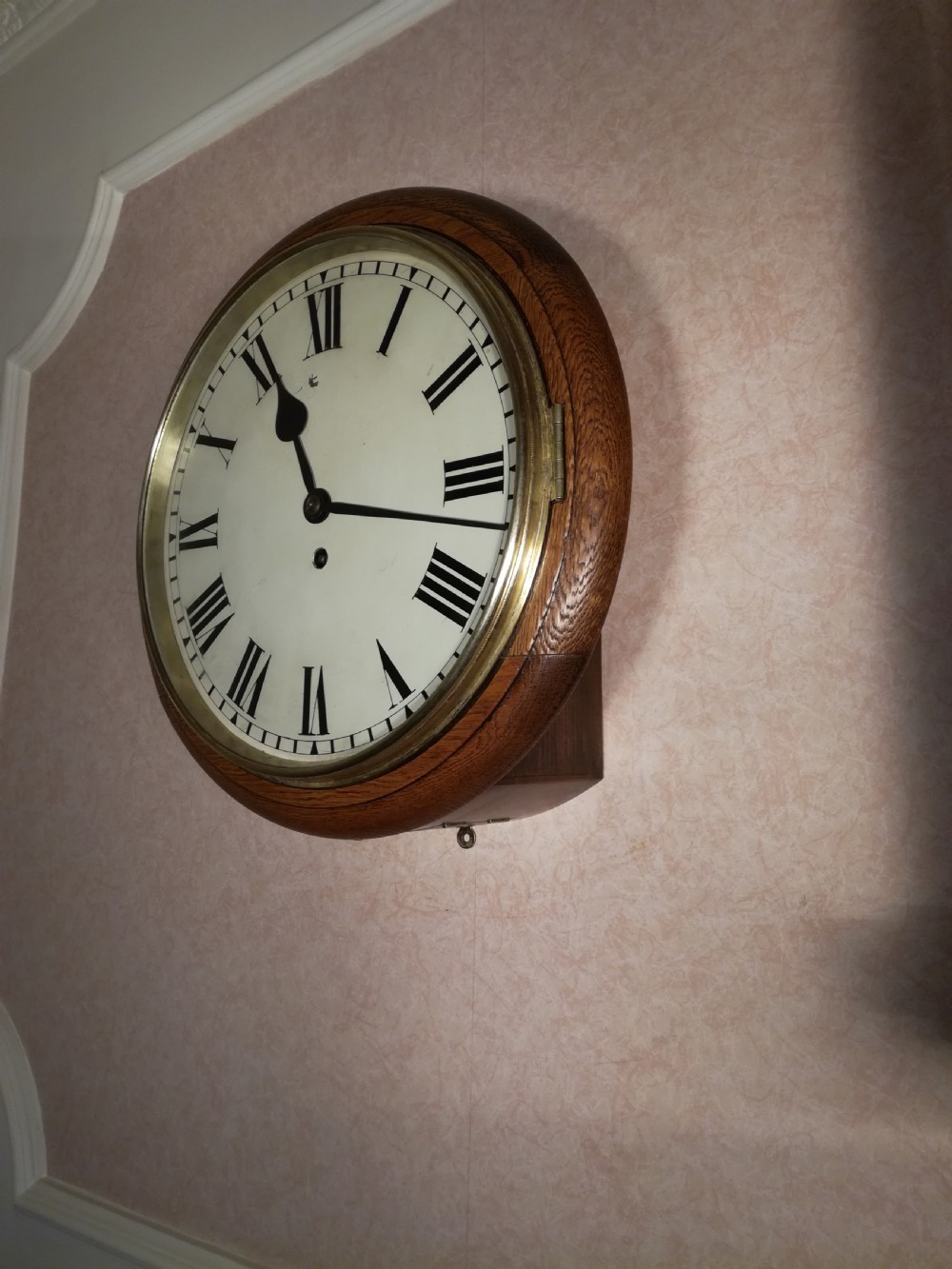 Elliott Fusee Wall Clock View V