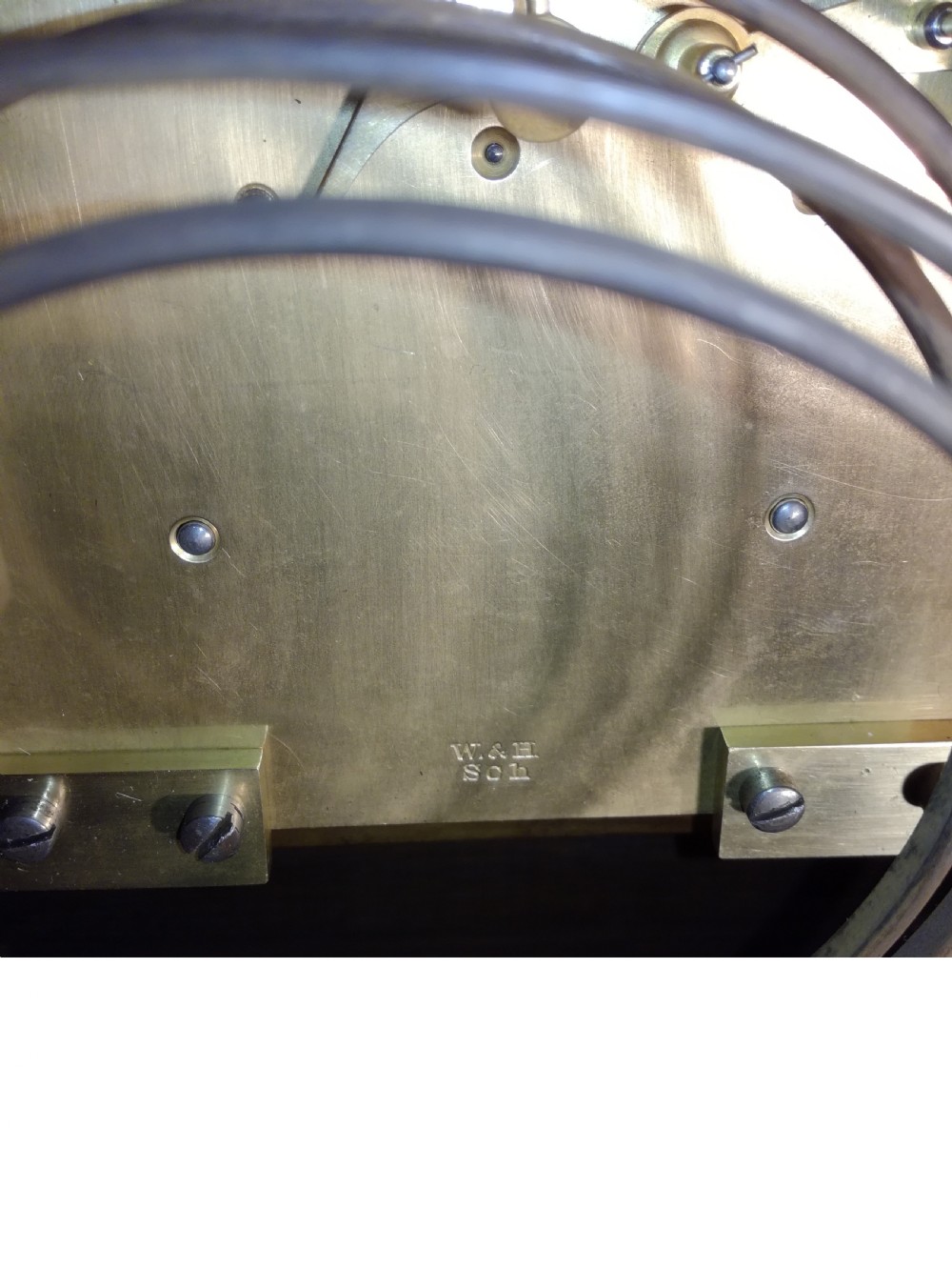 Huge Ebonised Quarter-Striking W&H Bracket Clock View VI