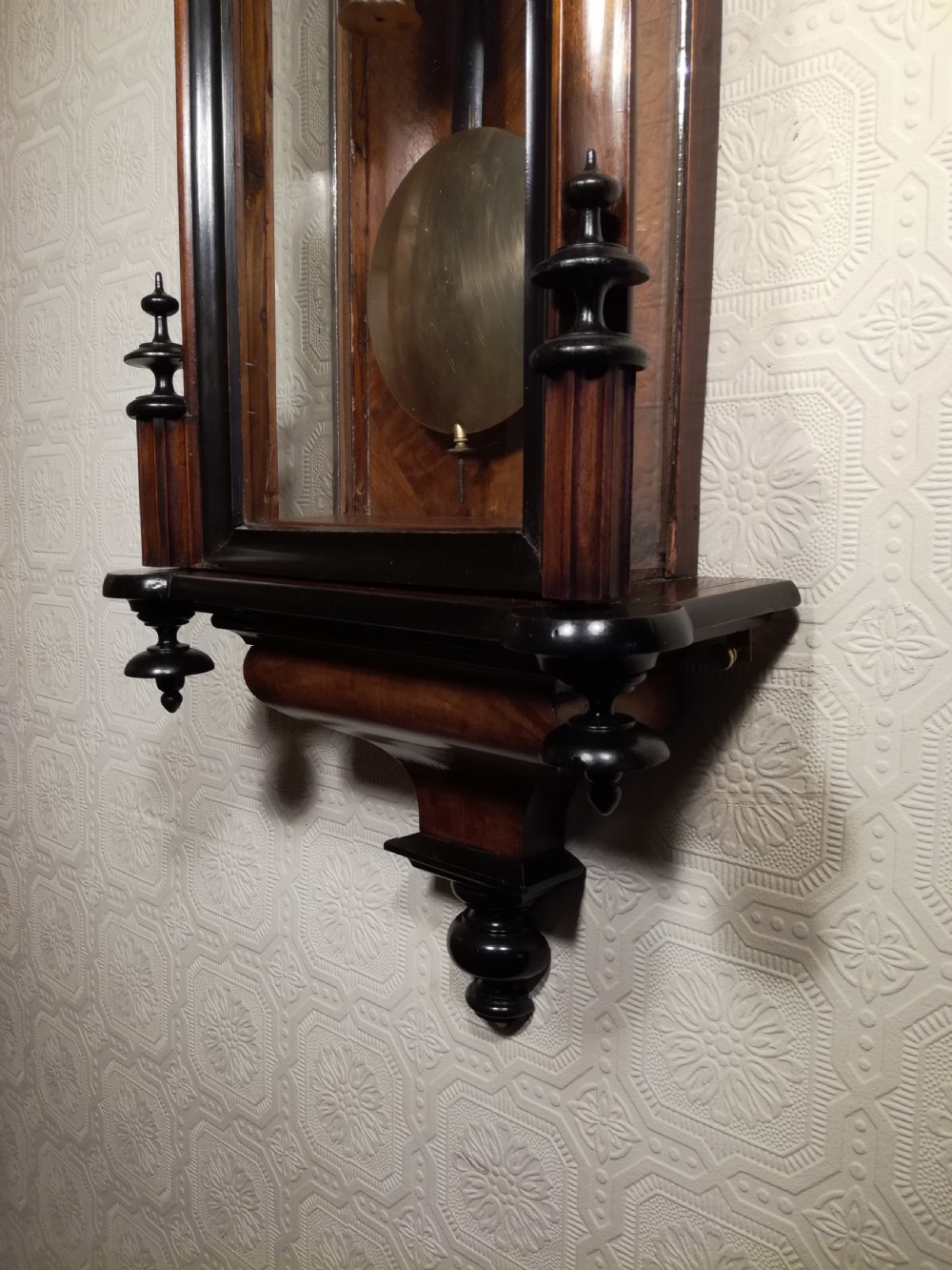 Gustav Becker Double-Weight Vienna Wall Clock View V