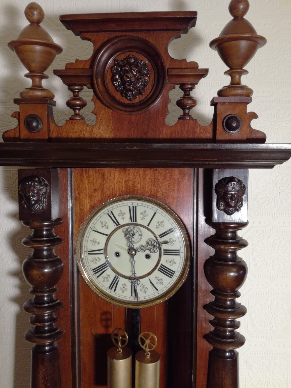 GUSTAV BECKER VIENNA WALL CLOCK View V