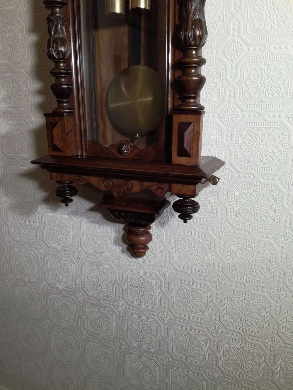 Gustav Becker Vienna Wall Clock. View IV