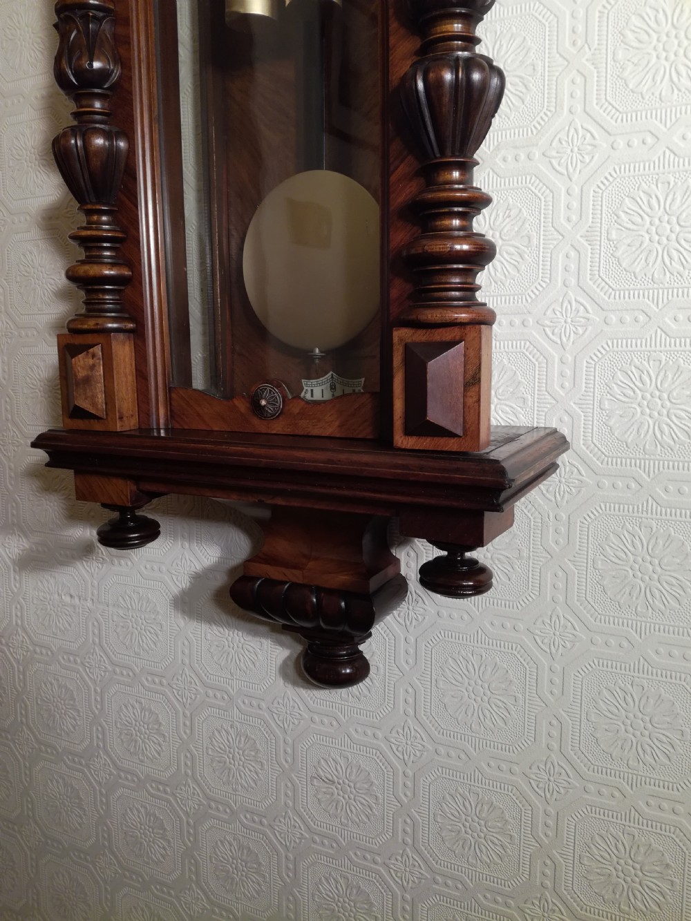 Gustav Becker Double-weight Vienna Wall Clock View V