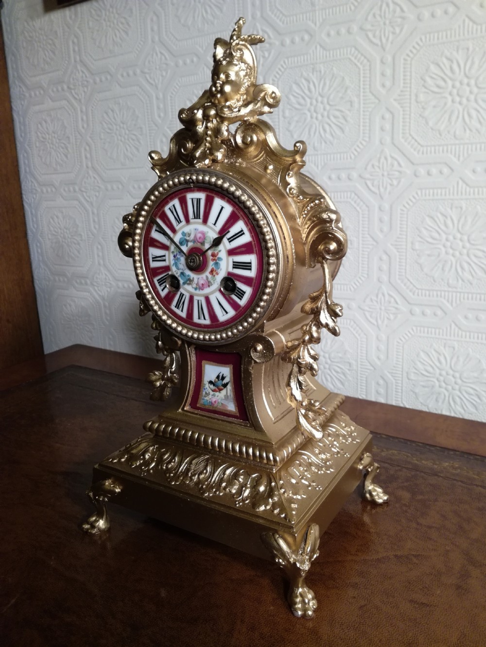 Antique 19thC French Mantel/Table Clock. View III