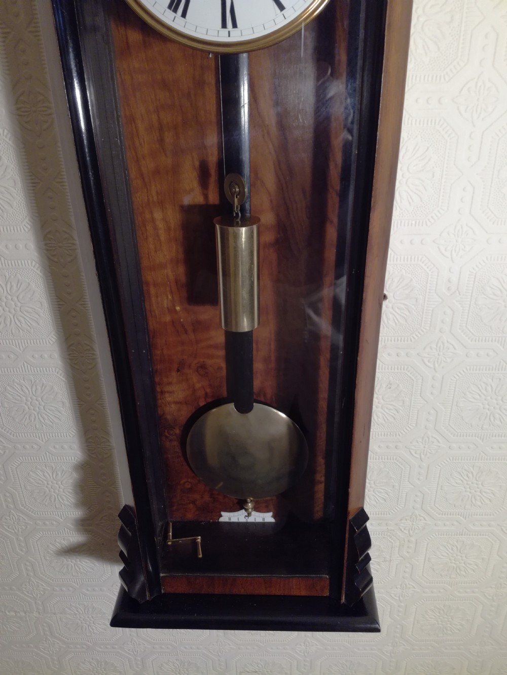 Gustav Becker Single-Weight Vienna Wall Clock View III