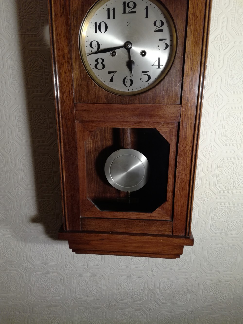 Arts & Crafts Striking Wall Clock. HAC. View V