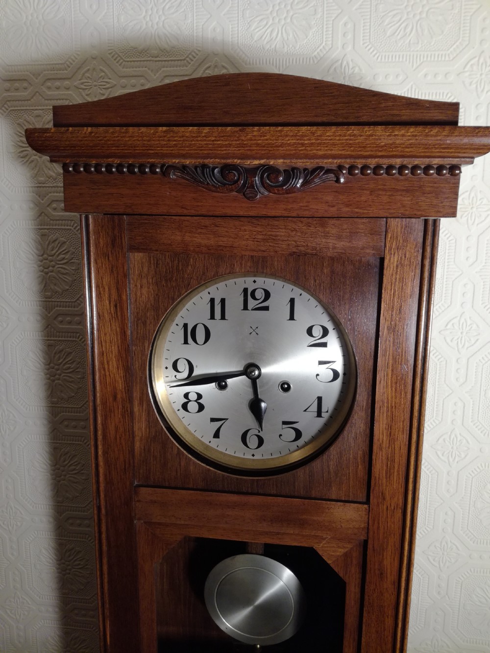 Arts & Crafts Striking Wall Clock. HAC. View VI