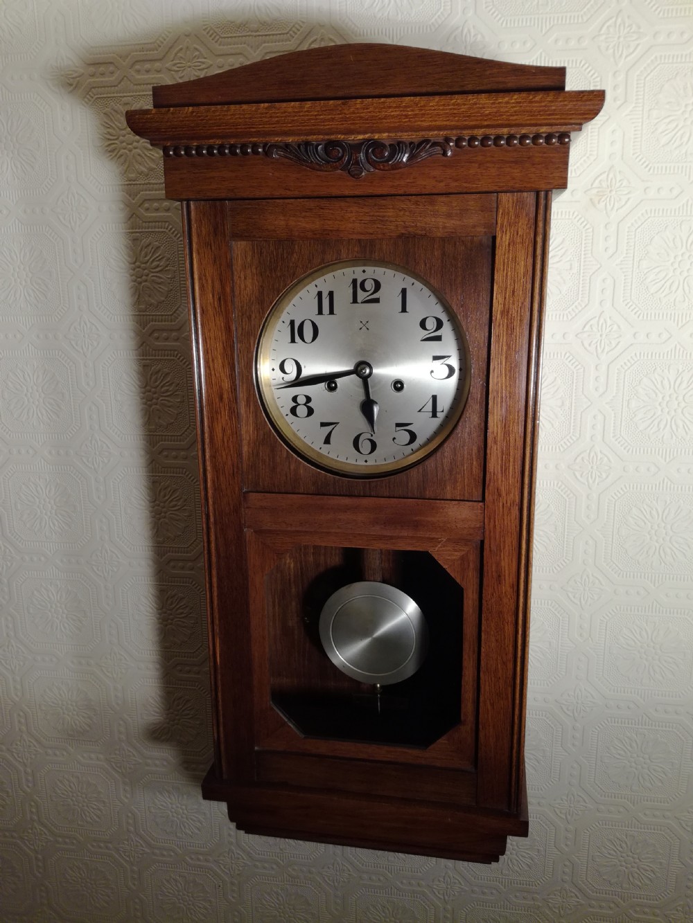 Arts & Crafts Striking Wall Clock. HAC. View VII