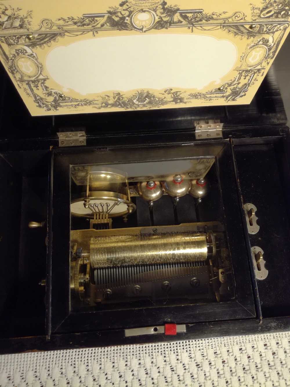 Swiss Orchestral Music Box. Fully overhauled. View III