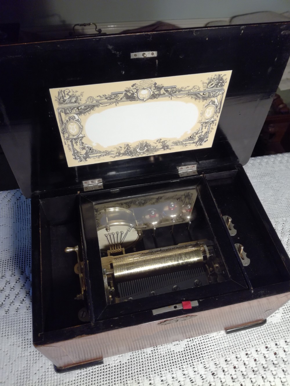 Swiss Orchestral Music Box. Fully overhauled. View VII