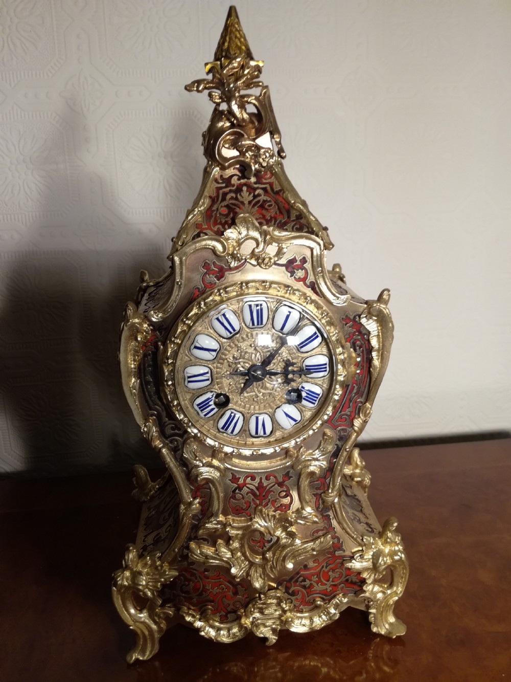 Louis XV Style Boulle Bracket Clock View IV