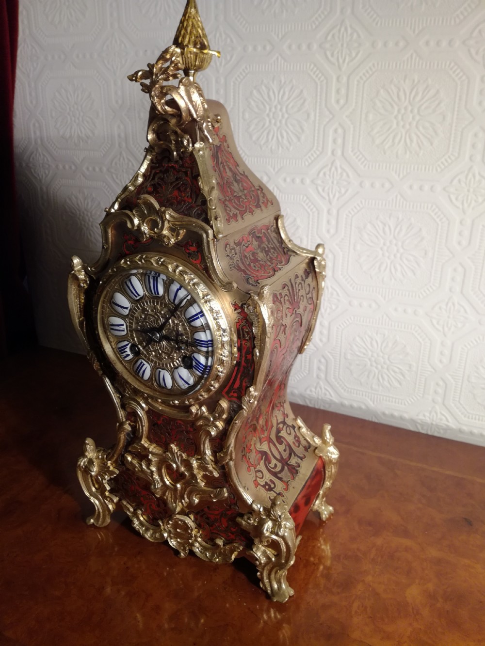 Louis XV Style Boulle Bracket Clock View VI
