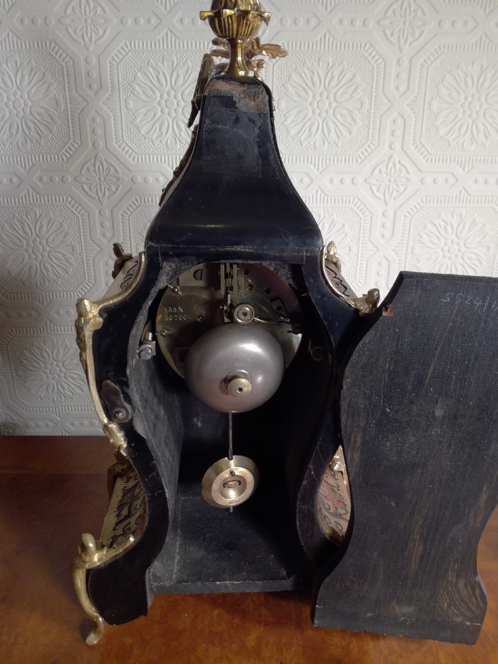 Louis XV Style Boulle Bracket Clock View VII