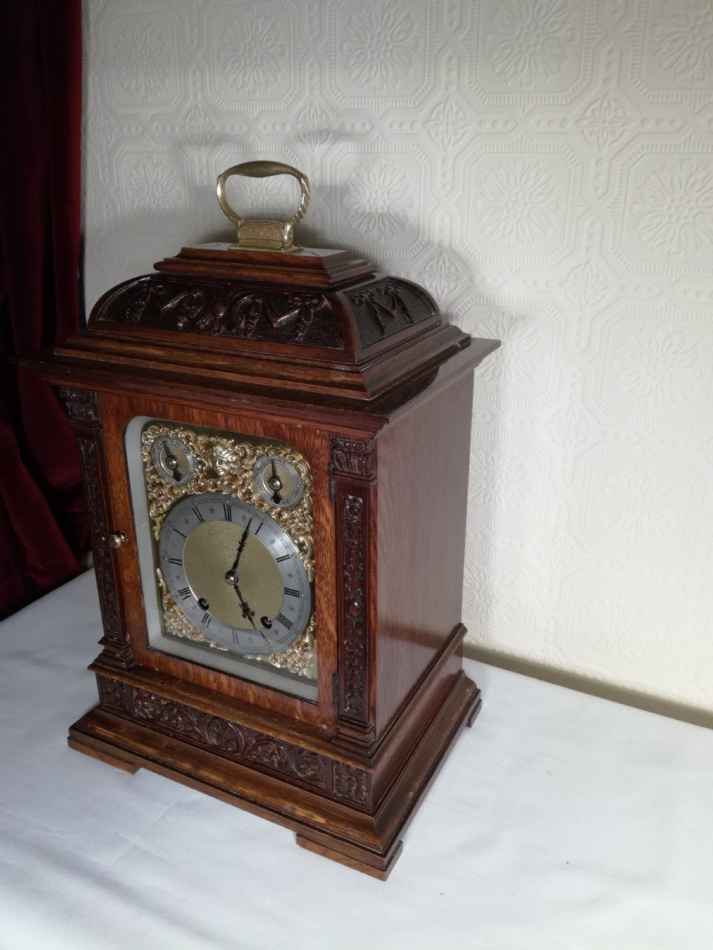 Quarter-Striking, W&H Bracket Clock View IV