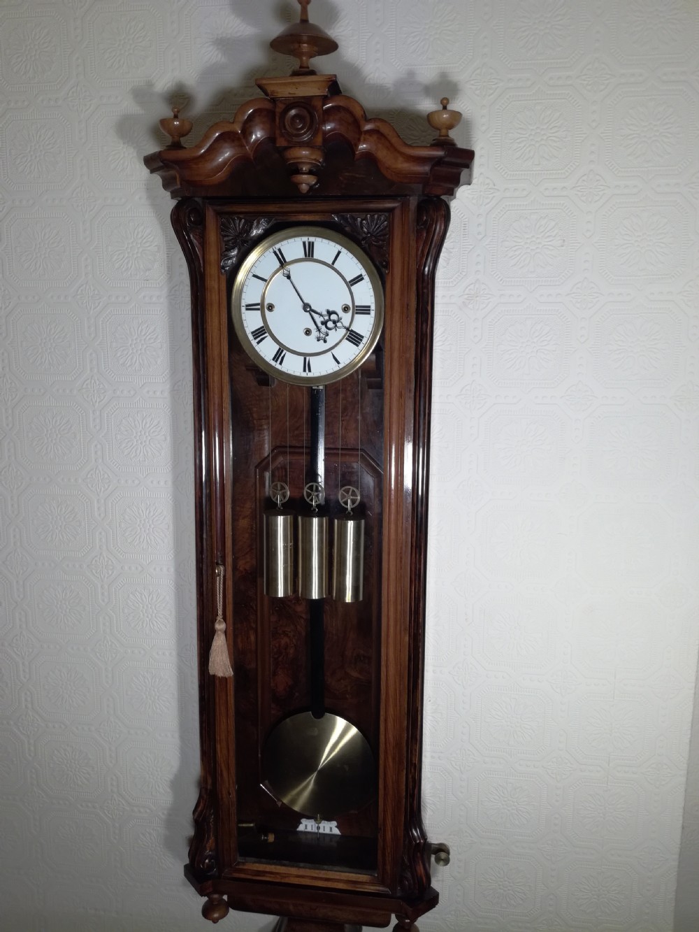 Grande Sonnerie Vienna Wall Clock View IX